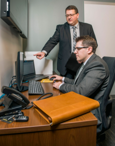 Unland Wealth Solutions team at work